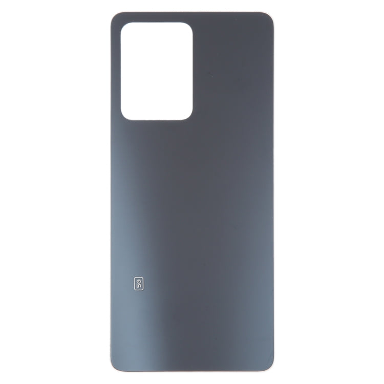 For Xiaomi Redmi Note 12 Pro Glass Battery Back Cover(Black)