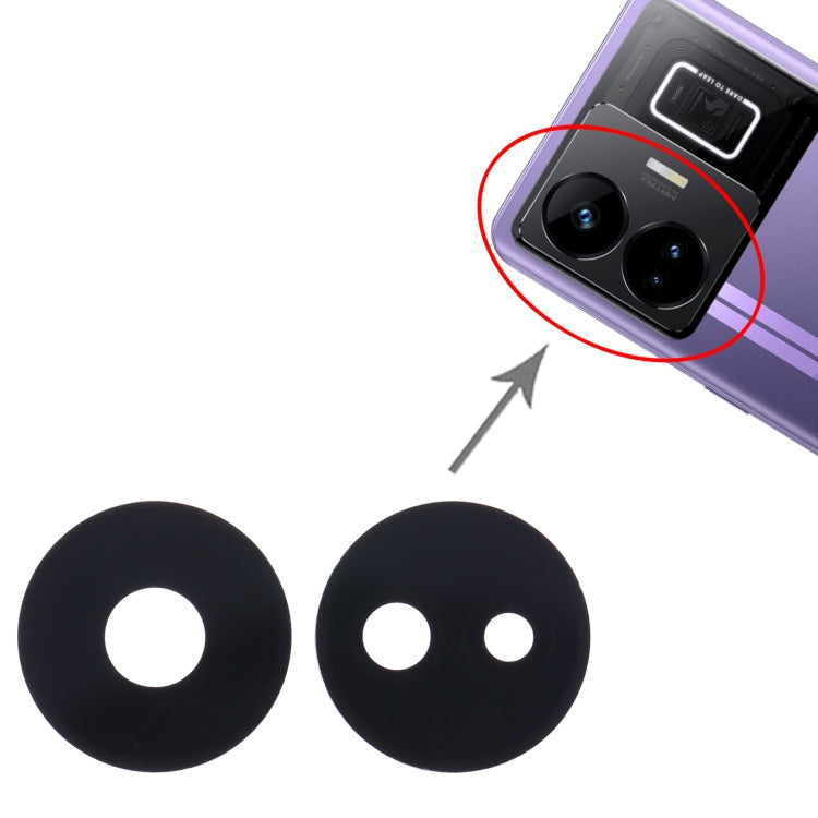 10 PCS Original Back Camera Lens for Realme GT Neo 5