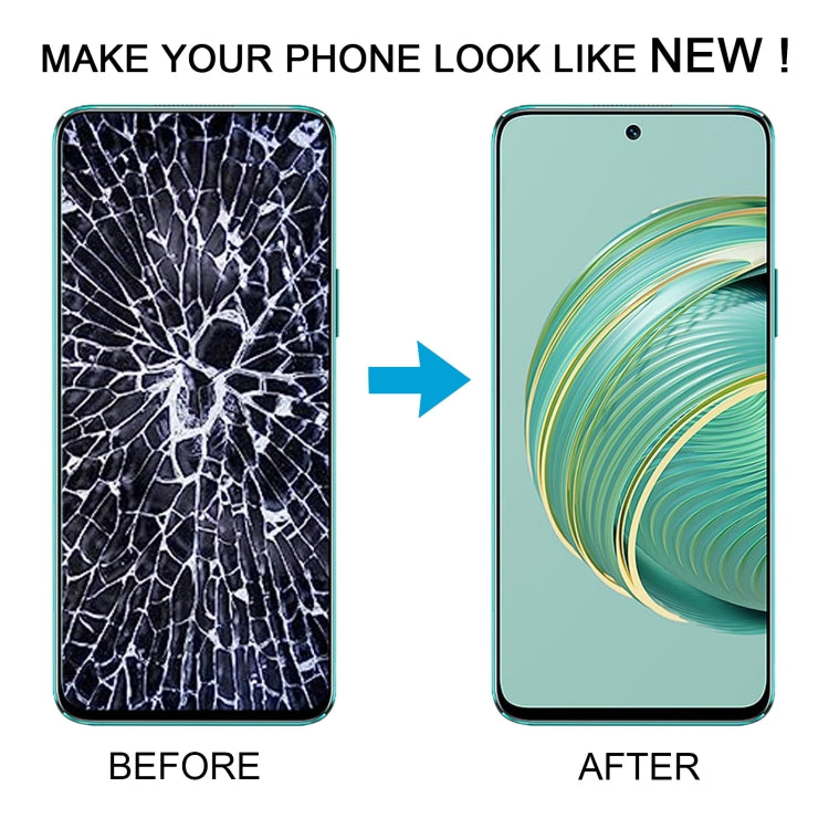 For Huawei Nova 10z Original LCD Screen Digitizer Full Assembly with Frame (Green)