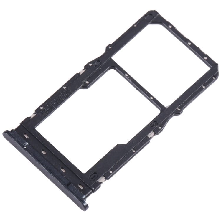For Motorola Moto G Pure SIM Card Tray + Micro SD Card Tray (Black)
