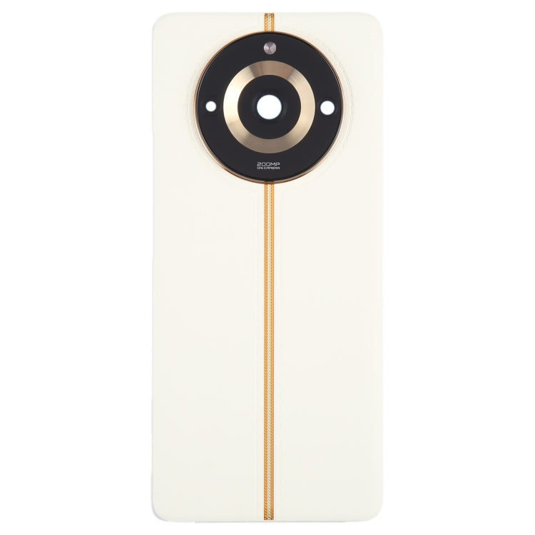 For Realme 11 Pro+ Original Battery Back Cover with Camera Lens Cover(White)