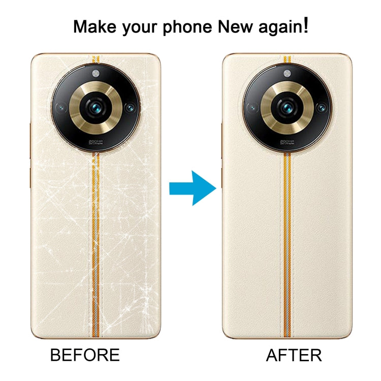 For Realme 11 Pro+ Original Battery Back Cover with Camera Lens Cover(White)