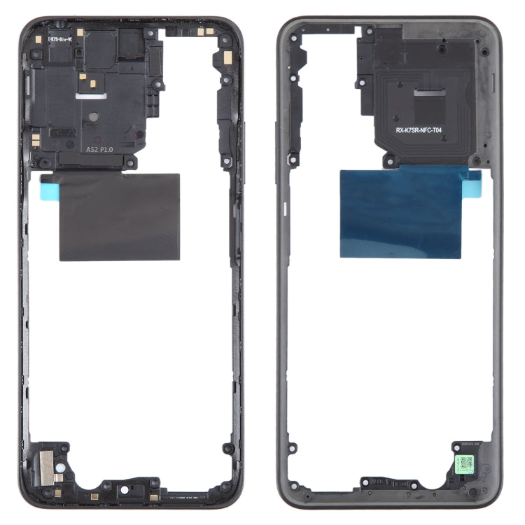 For Xiaomi Redmi Note 12S Original Middle Frame Bezel Plate (Black)