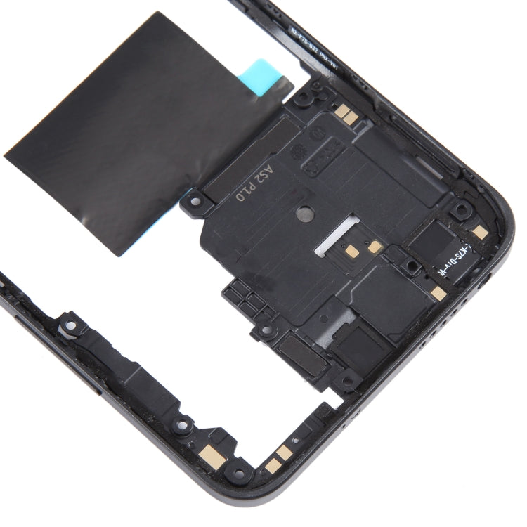 For Xiaomi Redmi Note 12S Original Middle Frame Bezel Plate (Black)