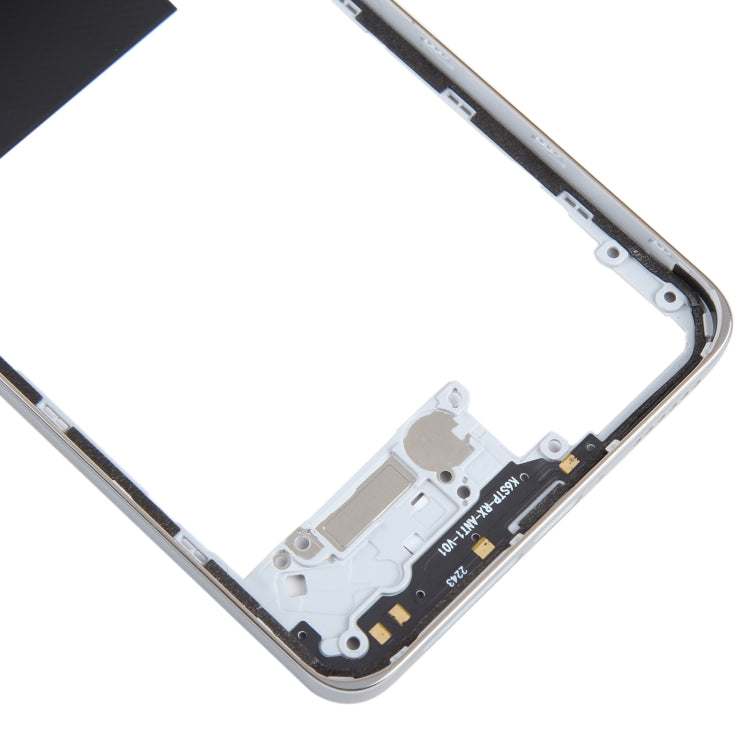 For Xiaomi Redmi Note 12 Pro 4G Original Middle Frame Bezel Plate (Silver)