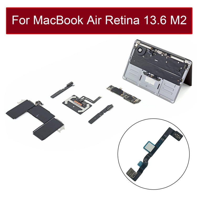 821-03871-02A LCD Screen Cover Angle Sensor Sleep Cable for MacBook Air Retina 13.6 M2 A2681 2022 EMC4074 - free shipping - PMC TechLife - Order now!