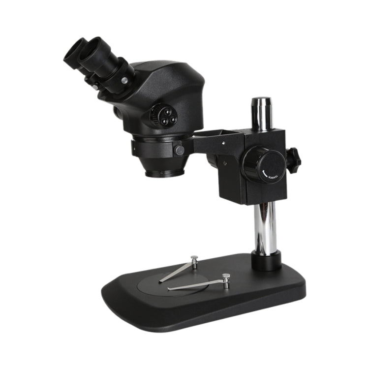 0.7X-50X Stereo Microscope Binocular Microscope With Light(Black) - free shipping - PMC Jewellery - Order now!