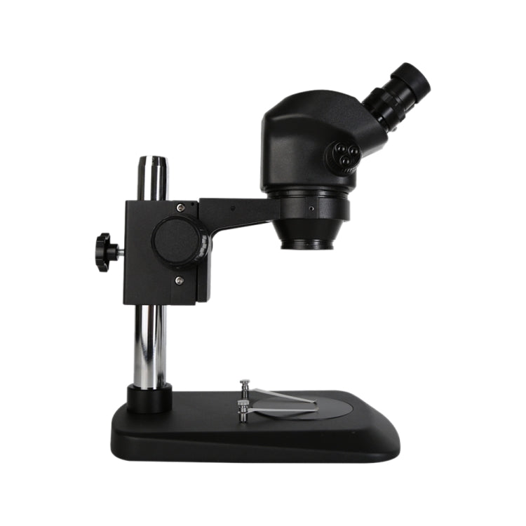 0.7X-50X Stereo Microscope Binocular Microscope With Light(Black)