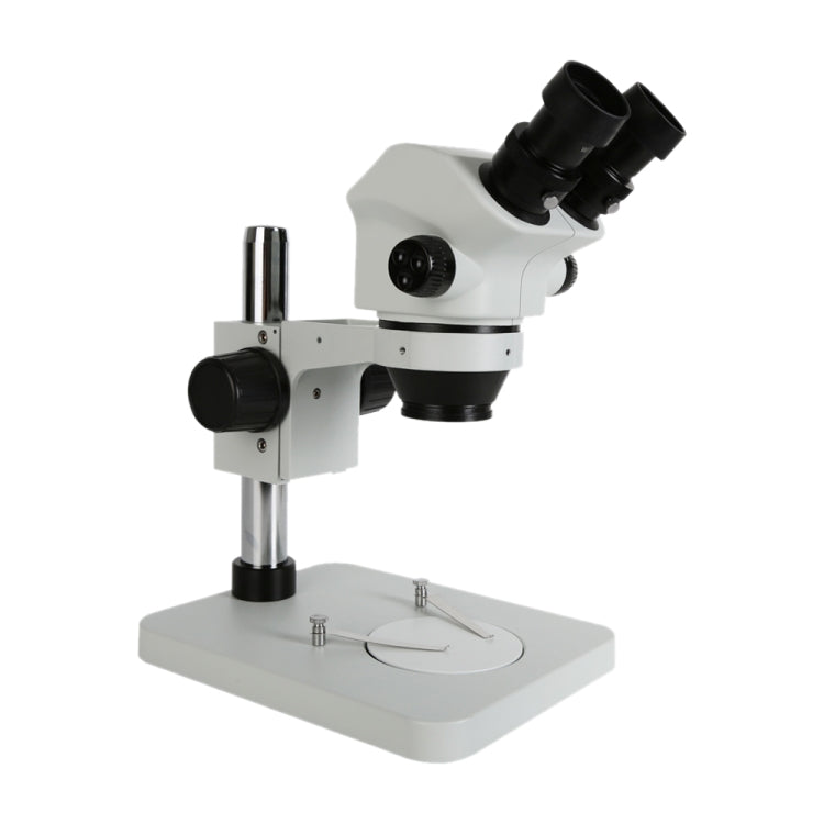 0.7X-50X Stereo Microscope Binocular Microscope With Light(White) - free shipping - PMC Jewellery - Order now!