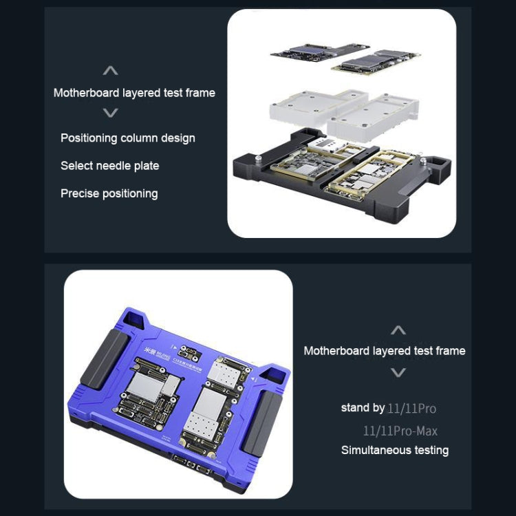MiJing C18 Main Board Function Testing Fixture For iPhone 11 / 11 Pro / 11 Pro Max - free shipping - PMC TechLife - Order now!