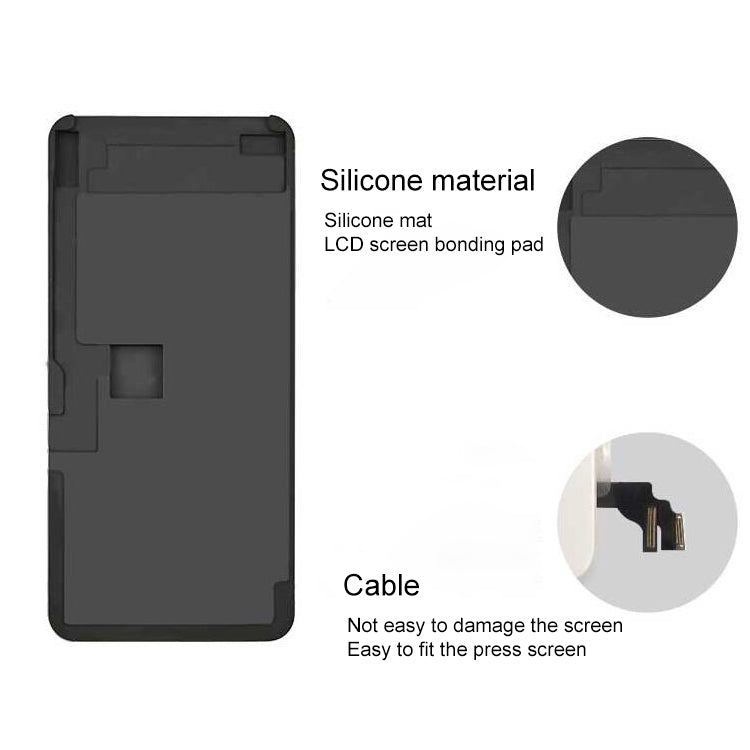 XHZC LCD Screen No Overturning Flex Cable Fit Mat Glue Removal Mould for iPhone 11 Pro
