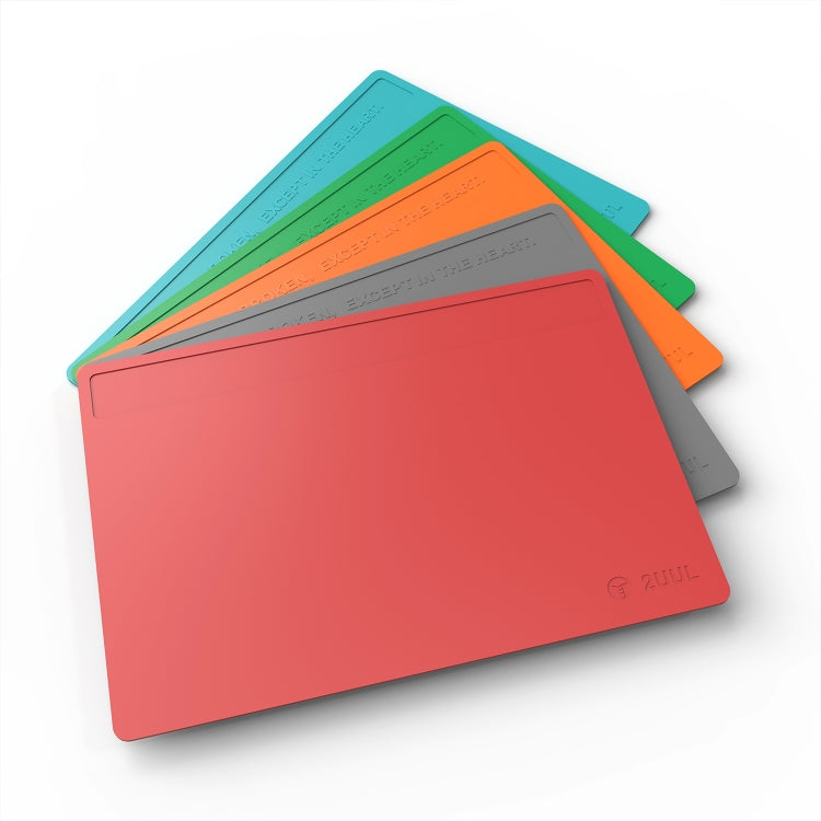 2UUL Heat Resisting Silicone Pad, Size: 40 x 28cm (Grey)