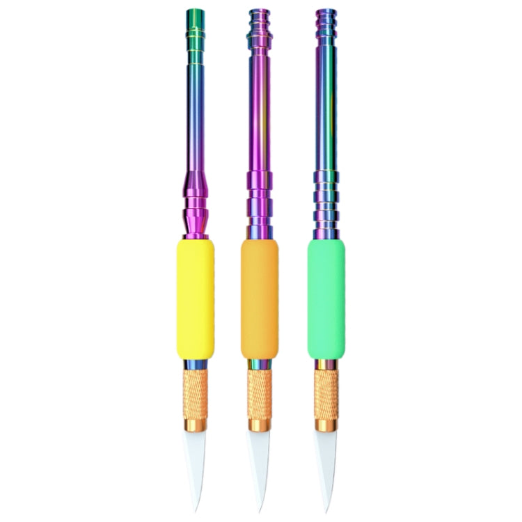 Mijing 3 in1 Antistatic Ceramic Knife Set - free shipping - PMC Jewellery - Order now!