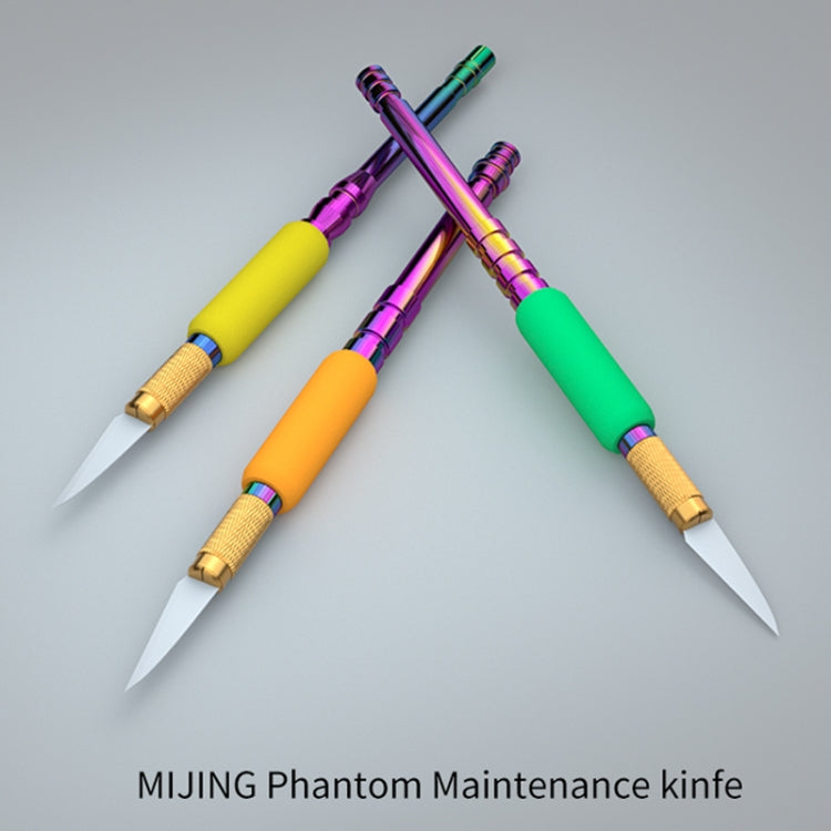 Mijing 3 in1 Antistatic Ceramic Knife Set - free shipping - PMC Jewellery - Order now!