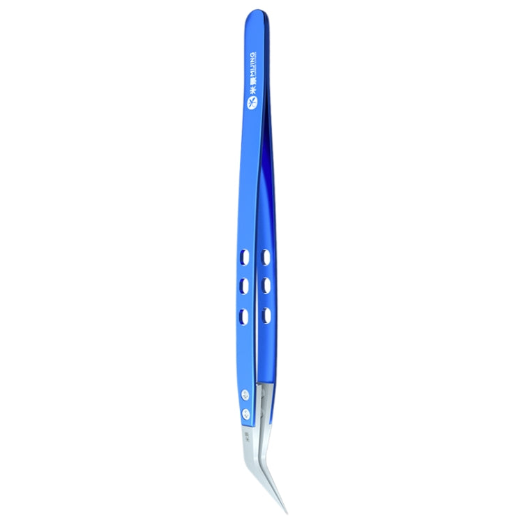 Mijing Antistatic Precision Diamagnetism Tweezers(Curved) - free shipping - PMC Jewellery - Order now!