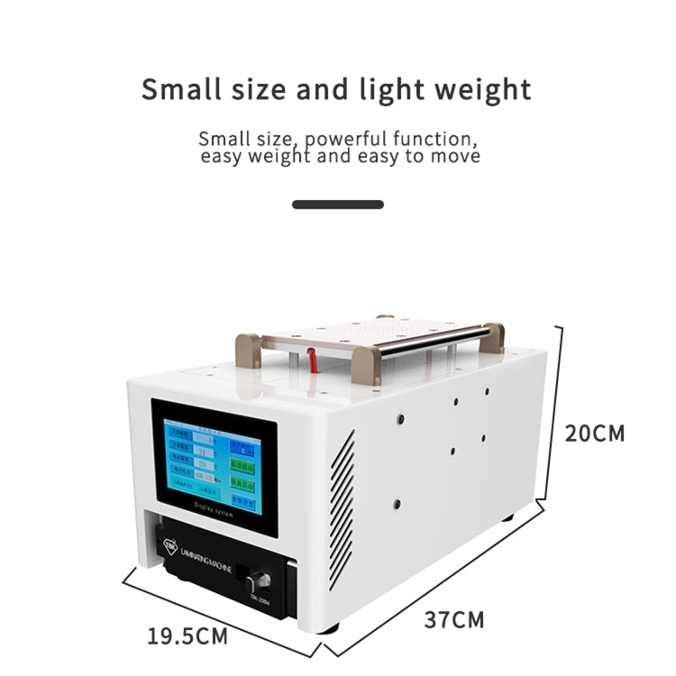 TBK 208M 3 in 1 Mini LCD Screen Vacuum Laminating Machine, US Plug - free shipping - PMC Jewellery - Order now!