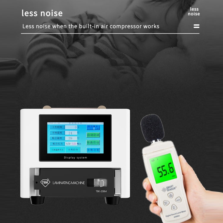 TBK 208M 3 in 1 Mini LCD Screen Vacuum Laminating Machine, EU Plug - free shipping - PMC TechLife - Order now!