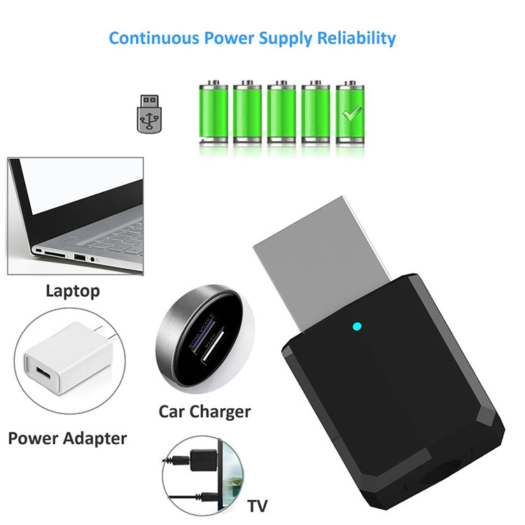 ZF169 Bluetooth5.0 Audio Receiver USB Bluetooth Adapter Bluetooth Transmitter Support Win8/10