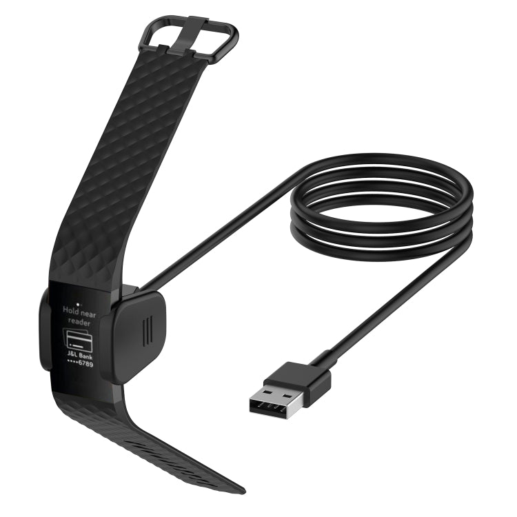 Smart Watch Charger Cable for Fitbit Charge 3, Cable Length: 1m - Charger by PMC TechLife | Online Shopping South Africa | PMC TechLife | Buy Now Pay Later Mobicred