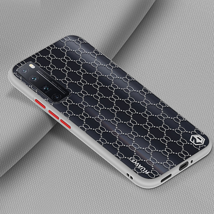 For Huawei nova7 Pro PINWUYO Series 2 Generation PC + TPU Water-resistant and Anti-drop All-inclusive Protective Case(white)