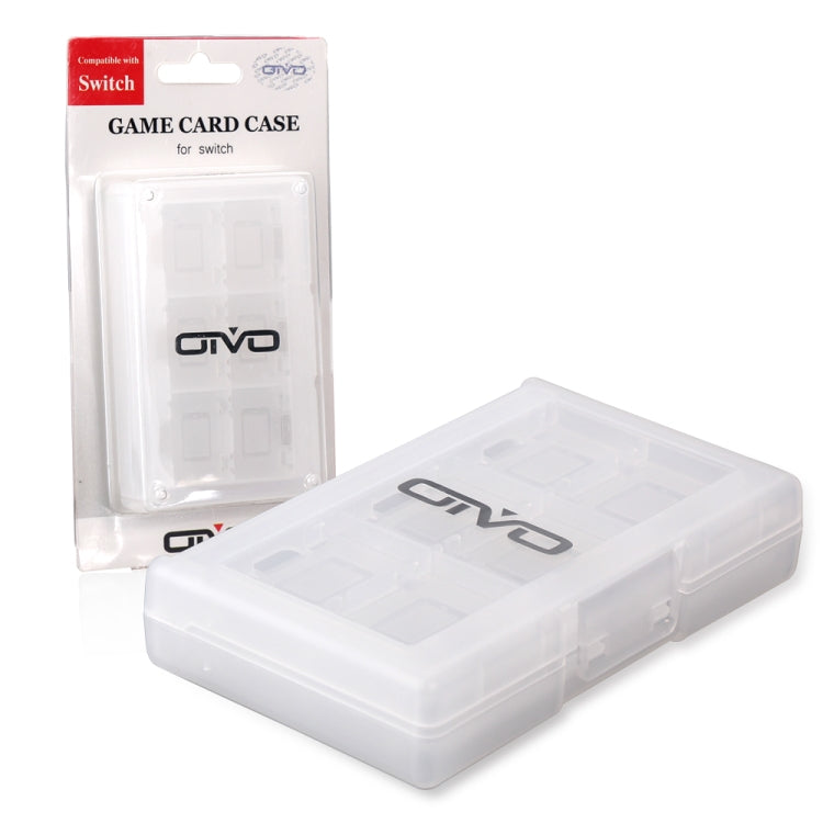 OIVO IV-SW029 24in1 Game Memory Card Storage Box Card Case Holder For Nintendo Switch(White) - Others by OIVO | Online Shopping South Africa | PMC Jewellery | Buy Now Pay Later Mobicred