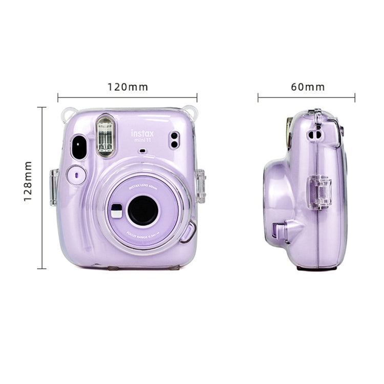 Richwell Carry Case Bag Crystal Hard Cover with Shoulder Strap For Fujifilm Instax Mini 11 - free shipping - PMC Jewellery - Order now!