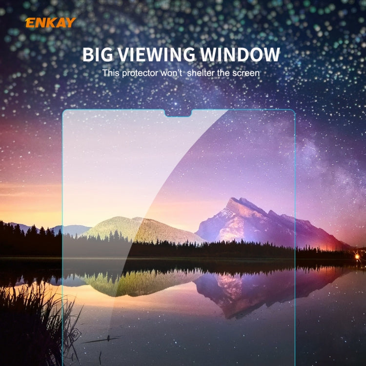 For Lenovo M10 Plus 10.3 ENKAY Hat-Prince 0.33mm 9H Surface Hardness 2.5D Explosion-proof Tempered Glass Screen Protector