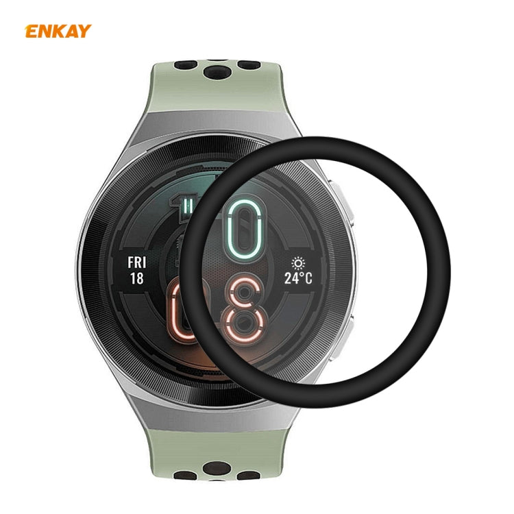 For Huawei Watch GT 2e 46mm ENKAY Hat-Prince 3D Full Screen Soft PC Edge + PMMA HD Screen Protector Film(Without Scale) - Screen Protector by ENKAY | Online Shopping South Africa | PMC Jewellery | Buy Now Pay Later Mobicred