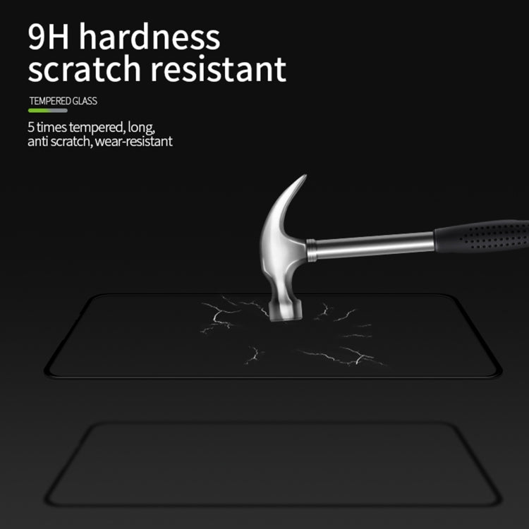 For OPPO Reno4 Z PINWUYO 9H 3D Curved Full Screen Explosion-proof Tempered Glass Film(Black)
