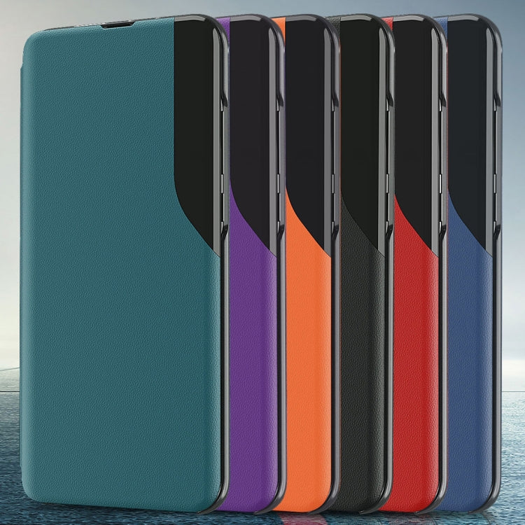 Attraction Flip Holder Leather Phone Case For iPhone 6 Plus / 7 Plus / 8 Plus(Black)