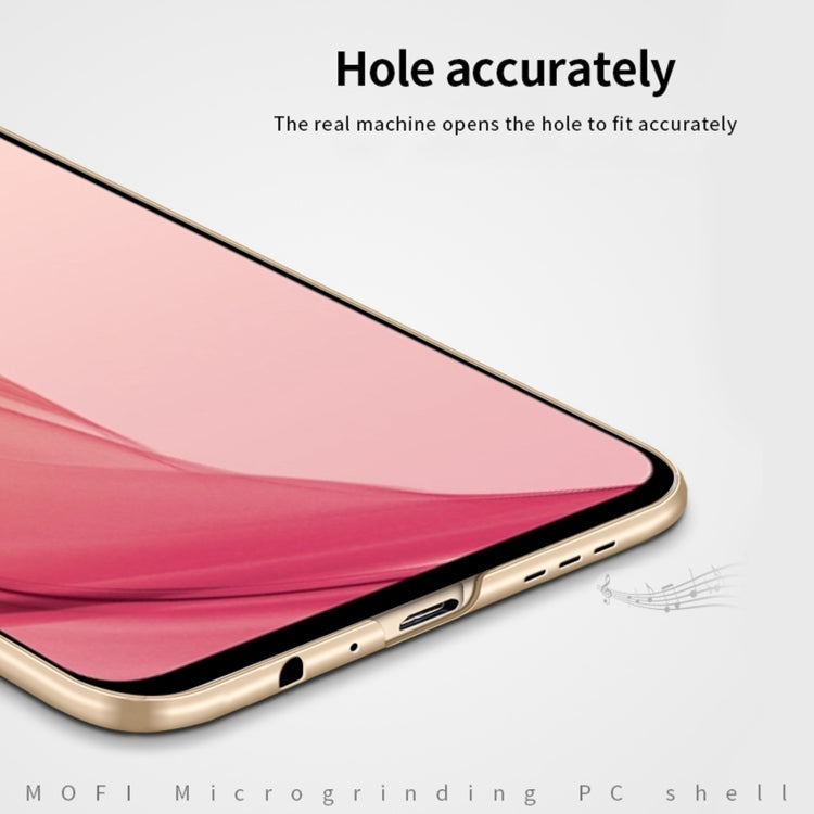 For vivo Y30 MOFI Frosted PC Ultra-thin Hard Case (Gold)
