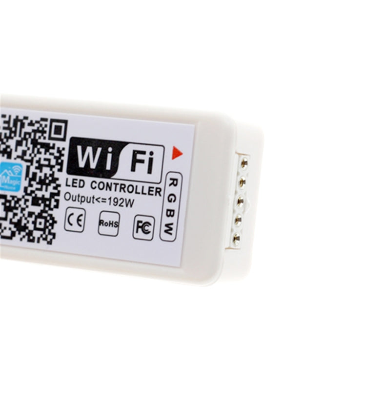 Smart Phone Control Music and Timer Mode Home Mini WIFI LED RGB Controller, type:RGBW Controller