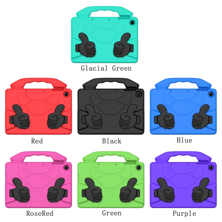 For Huawei MediaPad T10S 10.1/T10 9.7 Thumb Bracket EVA Shockproof Tablet Case(RoseRed) - free shipping - PMC TechLife - Order now!