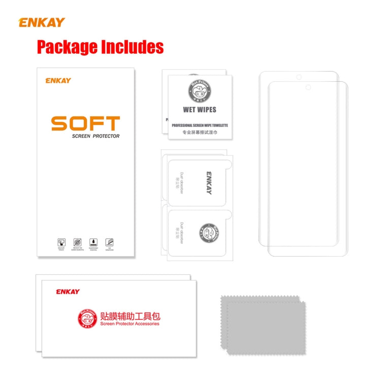 2 PCS For Samsung Galaxy S21 Ultra 5G ENKAY Hat-Prince 3D Full Screen PET Curved Hot Bending HD Screen Protector Soft Film(Transparent) - For Samsung by ENKAY | Online Shopping South Africa | PMC Jewellery | Buy Now Pay Later Mobicred