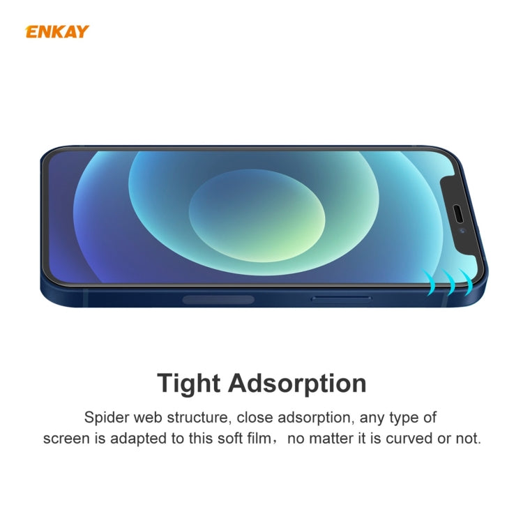 ENKAY Hat-Prince 0.1mm 3D Full Screen Protector Explosion-proof Hydrogel Film For iPhone 12 Pro Max - Front Protector by ENKAY | Online Shopping South Africa | PMC Jewellery | Buy Now Pay Later Mobicred