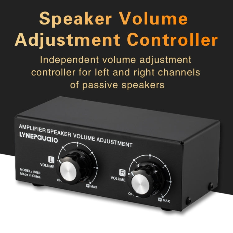 B050 Passive Speaker Volume Adjustment Controller, Left And Right Channel Independent Volume Adjustment, 150W Per Channel - by PMC Jewellery | Online Shopping South Africa | PMC Jewellery