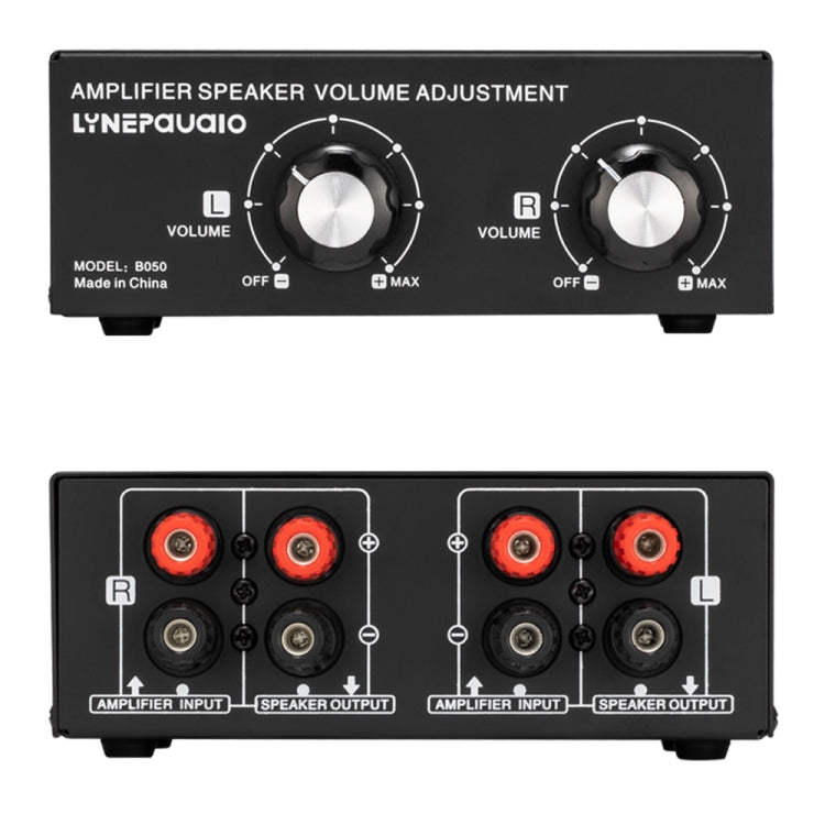 B050 Passive Speaker Volume Adjustment Controller, Left And Right Channel Independent Volume Adjustment, 150W Per Channel