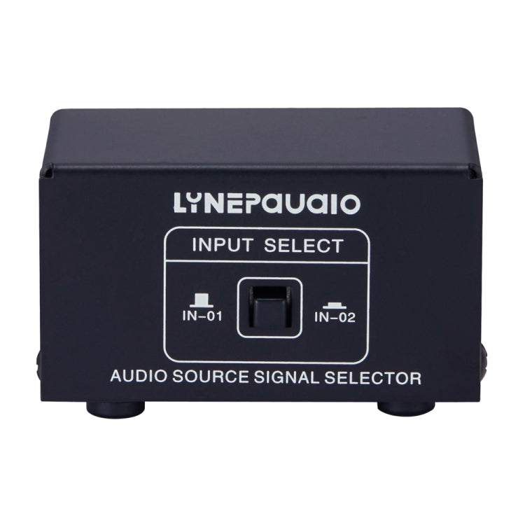 B101 2 In 1 Out (1 In 2 Out) Audio Source Signal Selection Switcher Computer Speaker RCA Lossless Audio Source Switcher