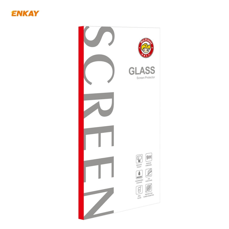 For Samsung Galaxy A72 5G 2pcs ENKAY Hat-Prince Full Glue 0.26mm 9H 2.5D Tempered Glass Full Coverage Film - free shipping - PMC TechLife - Order now!