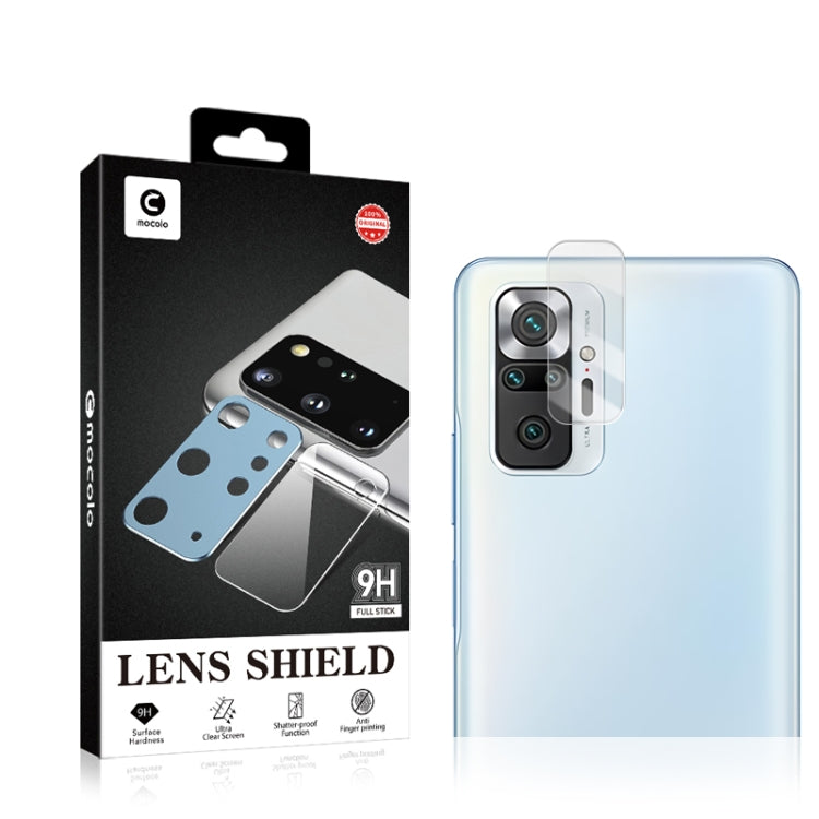 For Xiaomi Redmi Note 10 Pro 2PCS mocolo 0.15mm 9H 2.5D Round Edge Rear Camera Lens Tempered Glass Film - free shipping - PMC TechLife - Order now!