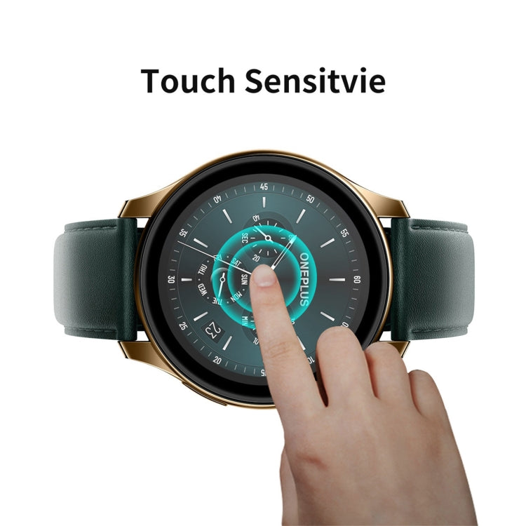 10pcs For OnePlus Watch ENKAY Hat-Prince 3D Full Screen Soft PC Edge + PMMA HD Screen Protector Film - Screen Protector by ENKAY | Online Shopping South Africa | PMC Jewellery | Buy Now Pay Later Mobicred