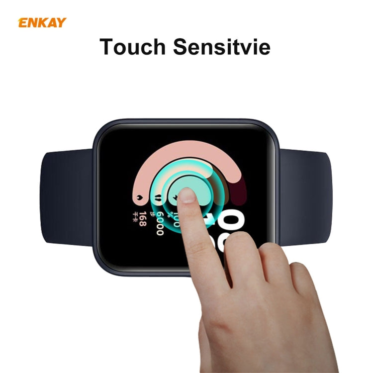For Redmi Watch ENKAY Hat-Prince 3D Full Screen Soft PC Edge + PMMA HD Screen Protector Film - Screen Protector by ENKAY | Online Shopping South Africa | PMC Jewellery | Buy Now Pay Later Mobicred