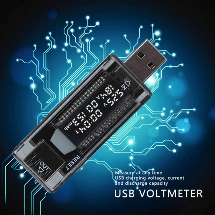 KWS-V21 QC2.0 USB Current Voltage Tester Charge Detector, Multimeter, Power Capacity Meter - free shipping - PMC TechLife - Order now!