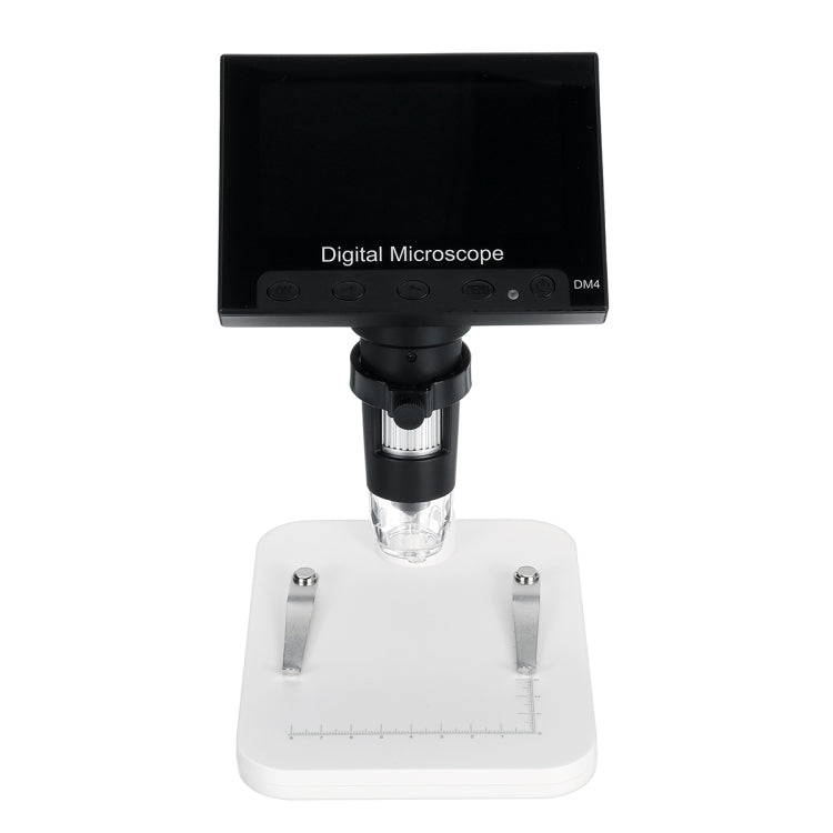 DM4 4.3 Inch LCD Digital Microscope Endoscope with Recording and Stand, HD, 720P, 1000X Zoom - free shipping - PMC Jewellery - Order now!