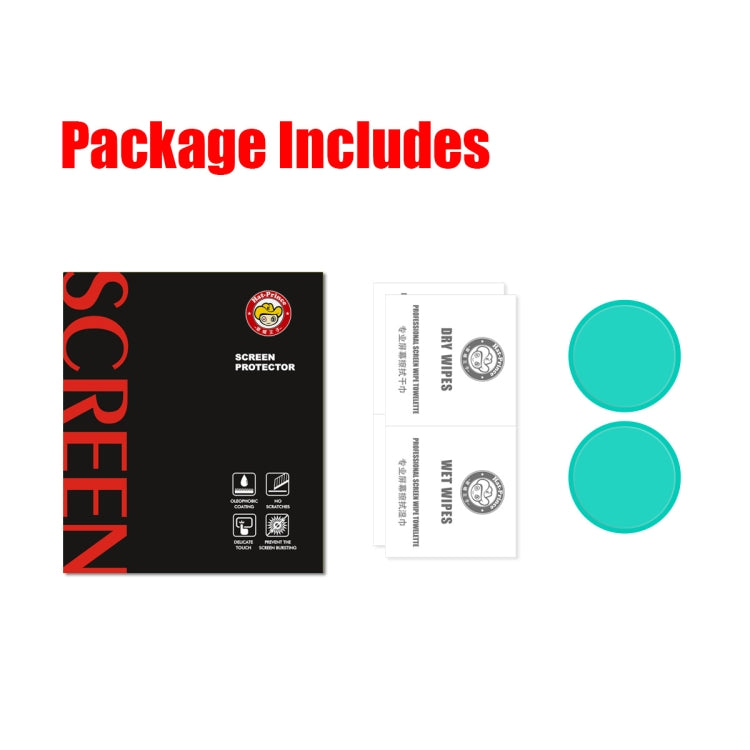 2 PCS For Samsung Galaxy Watch4 44mm ENKAY Hat-Prince Crystal Screen Protector Anti-scratch Watch Film - Screen Protector by ENKAY | Online Shopping South Africa | PMC Jewellery | Buy Now Pay Later Mobicred