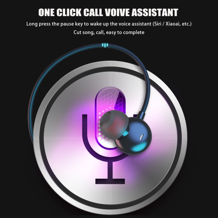 GYM530 Magnetic Neck-mounted Noise Cancelling Sports Earphones In-ear Stereo Support Handsfree / TF Card(Black) - Neck-mounted Earphone by PMC TechLife | Online Shopping South Africa | PMC TechLife