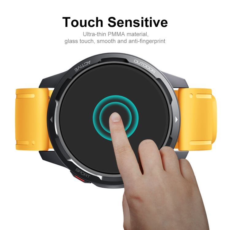 5 PCS For Xiaomi Watch Color 2 ENKAY Hat-Prince 3D Full Coverage Soft PC Edge + PMMA HD Screen Protector Film - Screen Protector by ENKAY | Online Shopping South Africa | PMC Jewellery | Buy Now Pay Later Mobicred
