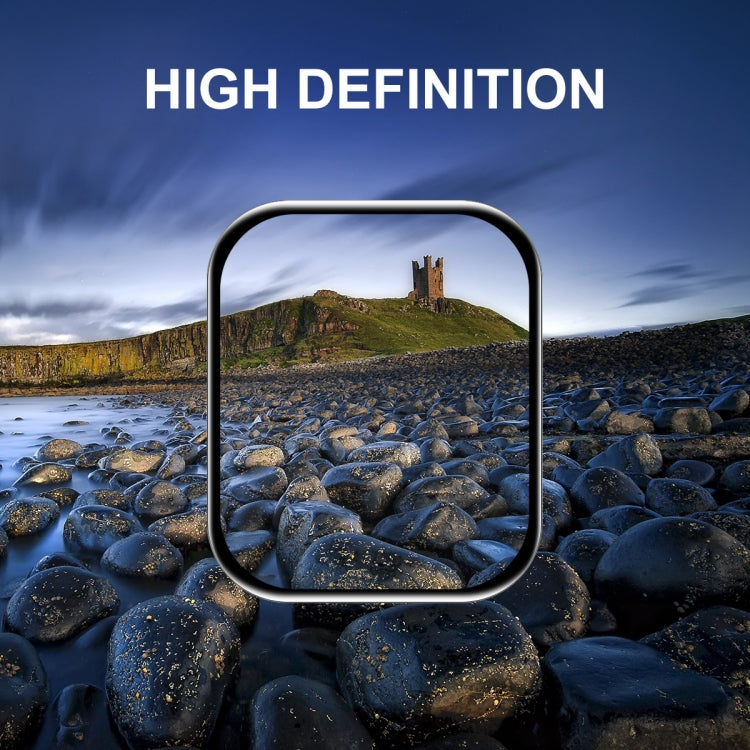 10 PCS ENKAY Hat-Prince 3D Curved Edge Full Coverage Full Tempered Glass HD Screen Protector Film For Apple Watch Series 7 45mm(Transparent) - free shipping - PMC TechLife - Order now!