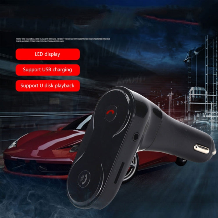 C8 Car Wireless FM Transmitter Modulator Bluetooth Charger Kit AUX Hands Free Mini MP3 Music Player - Bluetooth Car Kits by PMC TechLife | Online Shopping South Africa | PMC TechLife