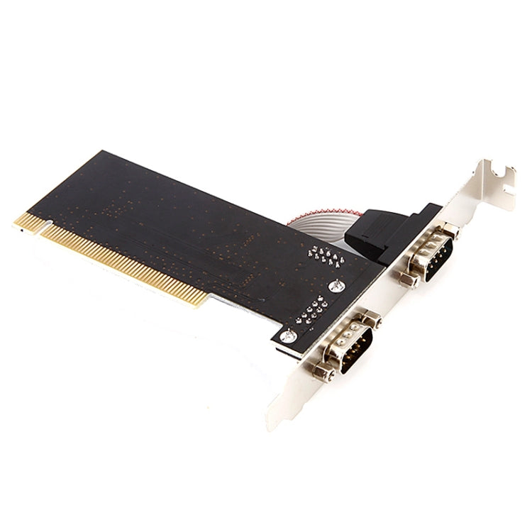RS232 Serial Port TX382B 2 Port Pci to 9 Pin Com Riser Card Adapter with Tracking Number - RS485 / RS232 Series by PMC Jewellery | Online Shopping South Africa | PMC Jewellery | Buy Now Pay Later Mobicred